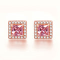 Inlaid Colored Gems Earrings S925 Sterling Silver Earrings - Norellé
