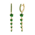 Geometric Personalized Long Earrings Women - Norellé
