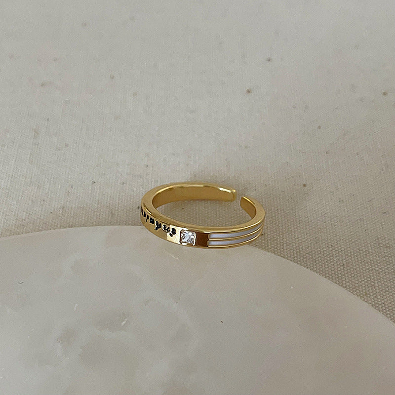 Niche High Sense Tigereye Fritillary Ring For Women - Norellé