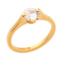 Fashion Diamond Ring Titanium Steel Ornament Simple Female Niche Jewelry Stainless Steel - Norellé