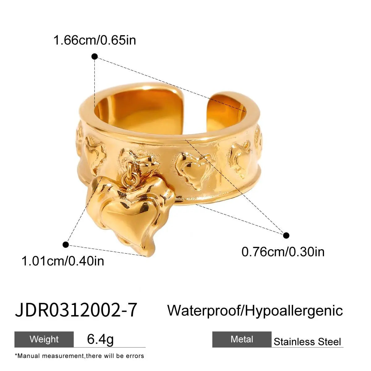 Stainless Steel Pendant Ring Non-fading Jewelry - Norellé