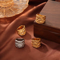 New Simple Multi-layer Bamboo Ring - Norellé