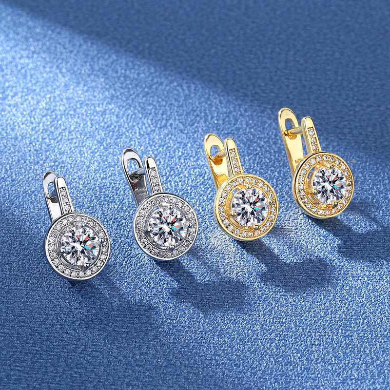 Fashion Design European And American Zircon Earrings For Women - Norellé