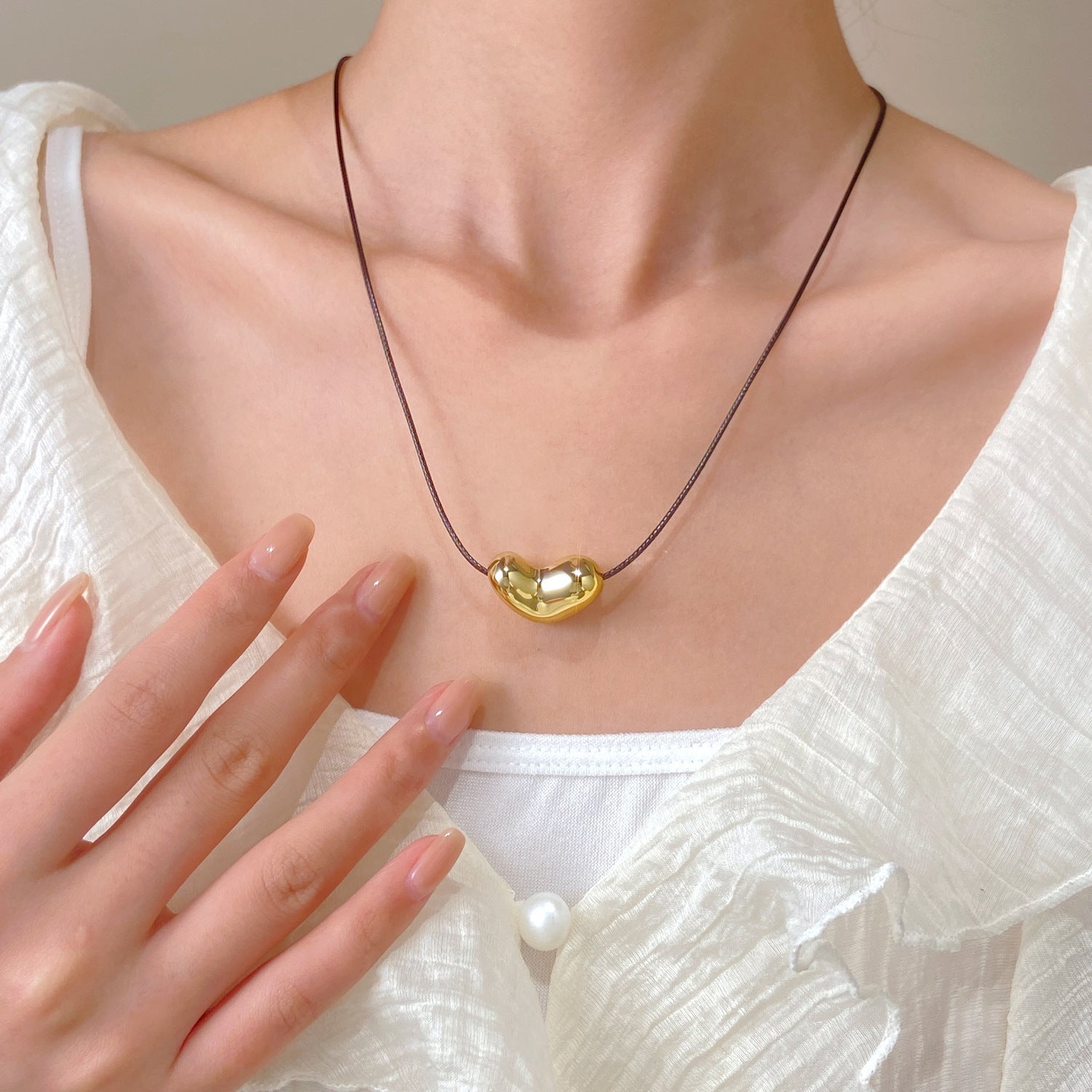 Women's Simple Ball Love Knotted Bracelet Necklace - Norellé