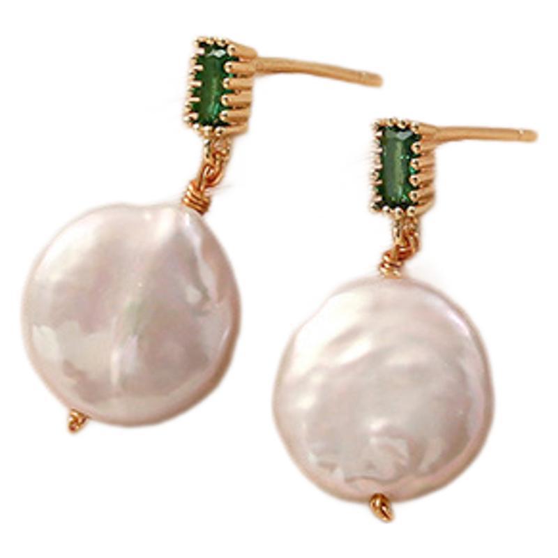 French Retro Natural Fashion Personality Earrings - Norellé