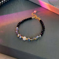 Women's Pearl Necklace Summer Natural Stone Crystal String Beads Clavicle Chain - Norellé