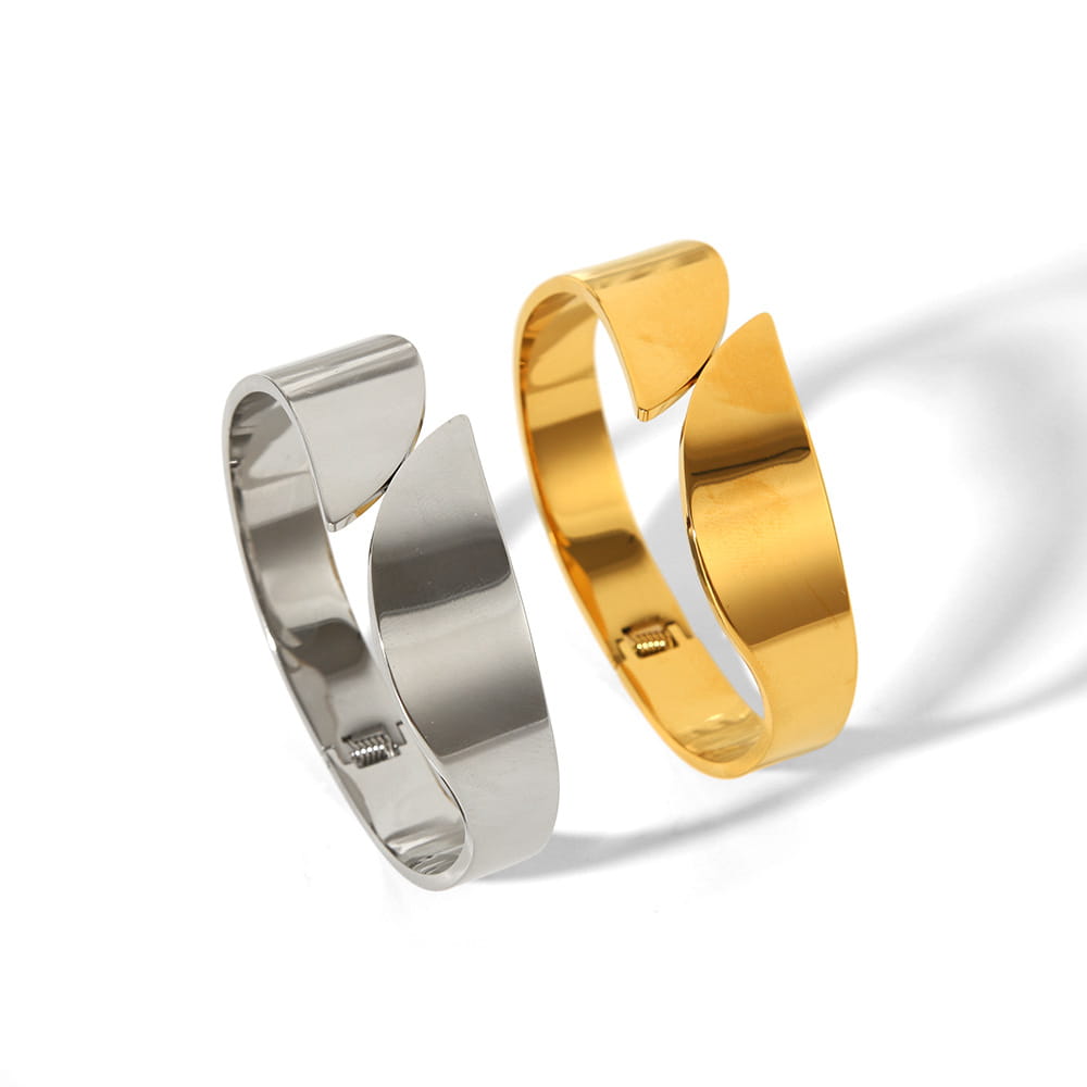 Simple Style Fine Polishing High Quality Personalized Opening Bracelet