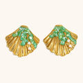 Fashion Personality Shell Stud Earrings For Women - Norellé