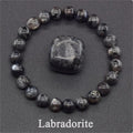 Rose Stone Agate Mixed Colorful Beads Bracelet - Norellé