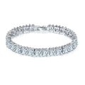 Copper Plating Inlaid Zircon Bracelet Natural Simple Women's - Norellé