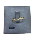 Gold-plated Exquisite Diamond Wave Open Ring For Women - Norellé