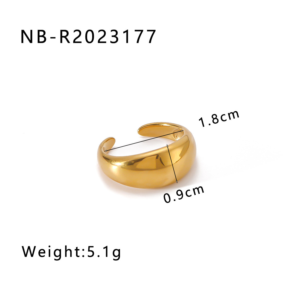 New Retro Style Versatile Geometric Ball Twist Cord For Braiding Ring - Norellé