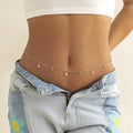 Women's Fashion Round Beads Chain Double-layer Waist Chain - Norellé