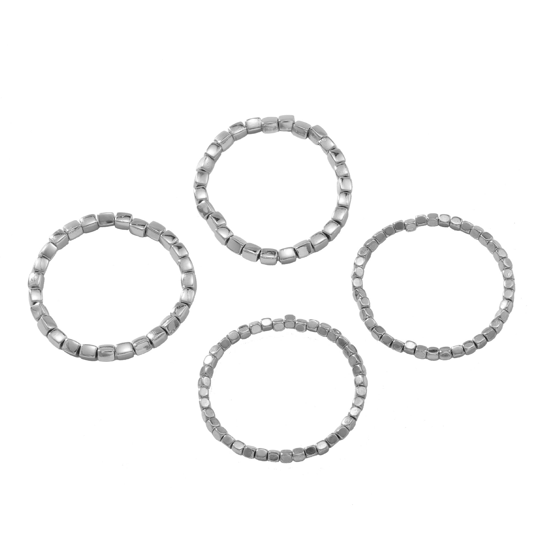 Fashion Simple Zinc Alloy Square Bracelet Suit - Norellé