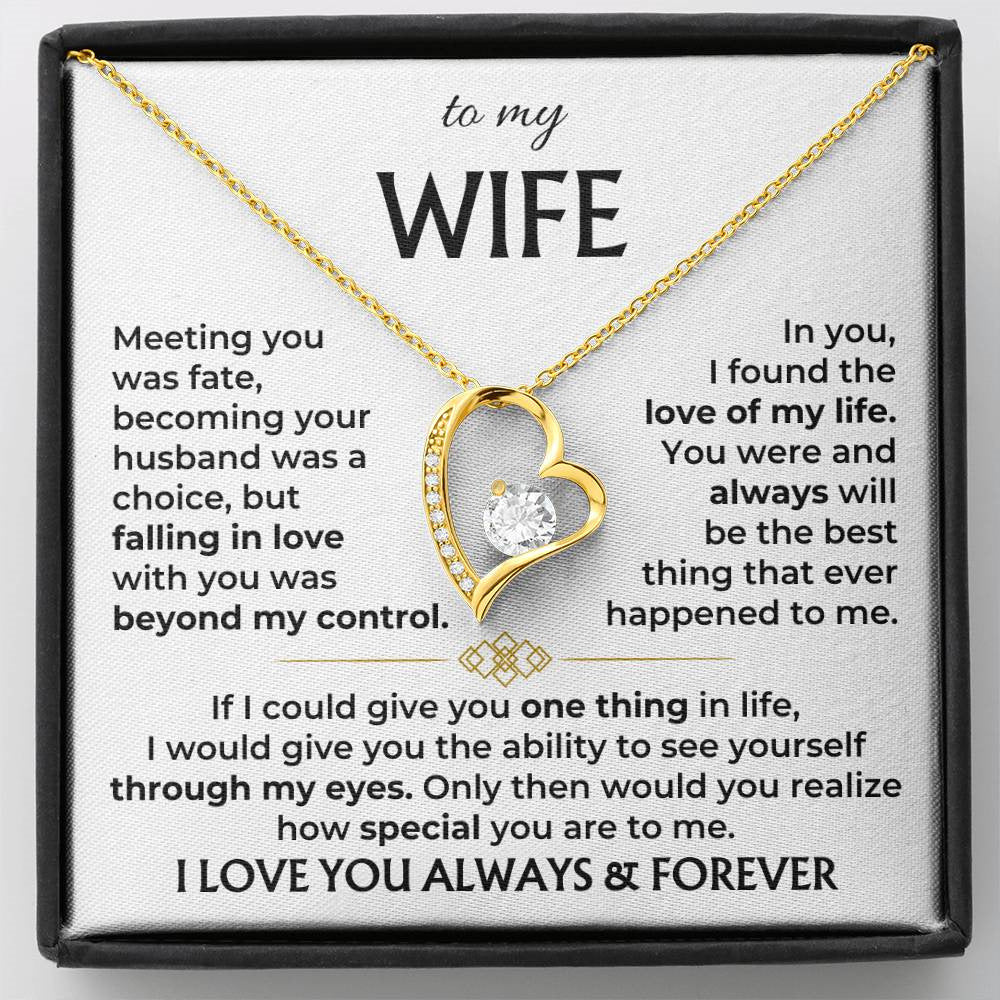Hollow Love Necklace Pendant Valentine's Day Wife Gift - Norellé