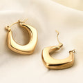 Stainless Steel Square Hollow All-Match 18K Gold - Norellé