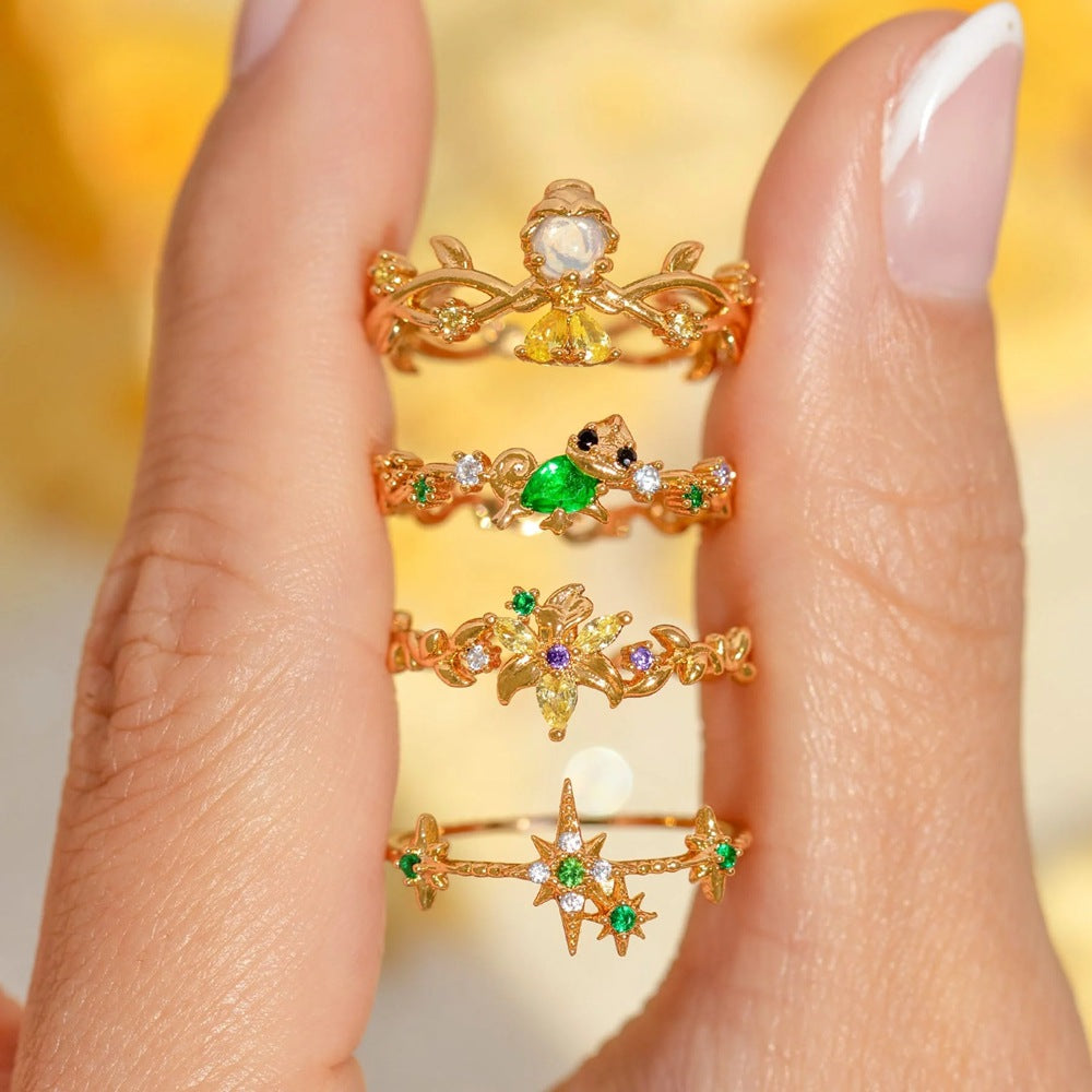Open Adjustable Princess Ring For Women - Norellé