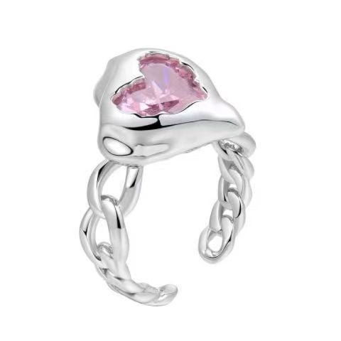 Ins Trendy Personality Ring Women's Advanced Heavy Industry - Norellé