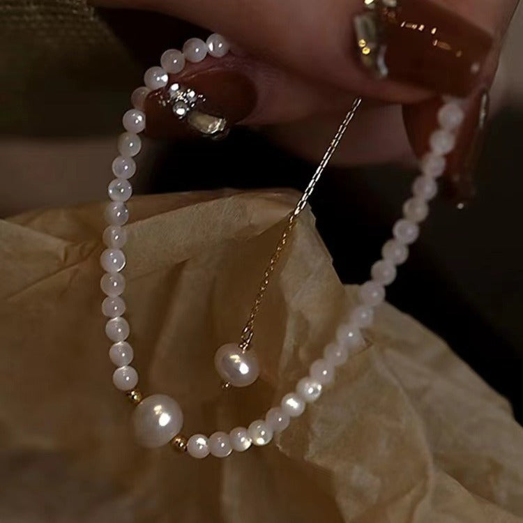 Shell Beads Freshwater Pearl Niche Hand Accessory Bracelet Necklace - Norellé