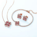 Women's Colored Gems Pendant Clavicle Chain - Norellé