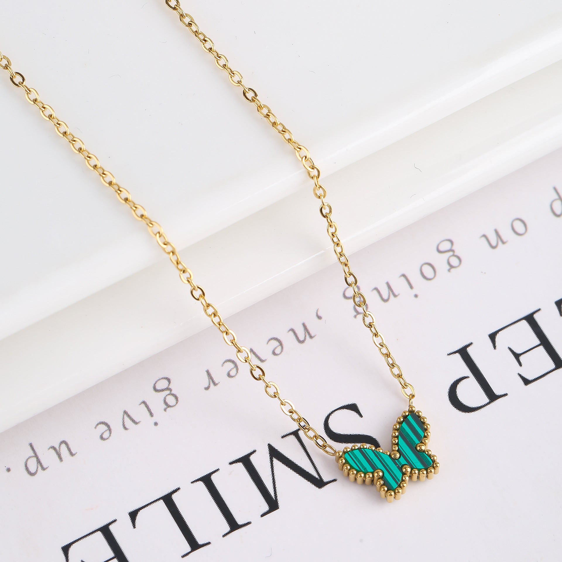 Simple Fashion Personality Temperament Butterfly Necklace - Norellé