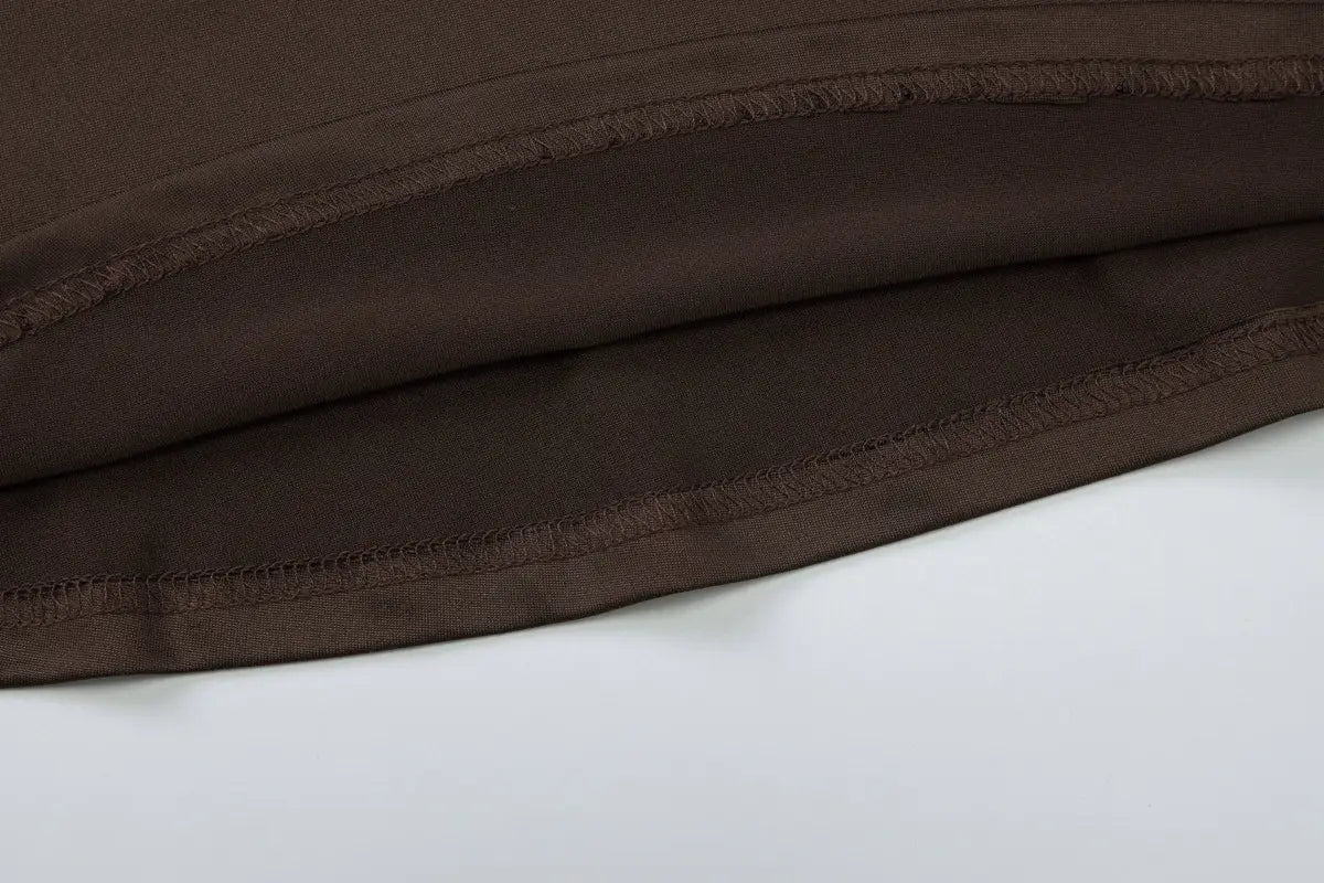 Simple Two Piece Set Women