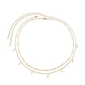 Women's Fashion Round Beads Chain Double-layer Waist Chain - Norellé