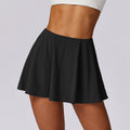 Ice-sensitive UV-proof Fake Two-piece High Waist Yoga Skirts - Norellé