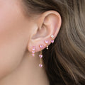 Sweet Elegant Heart Ear Studs 4-piece Set - Norellé
