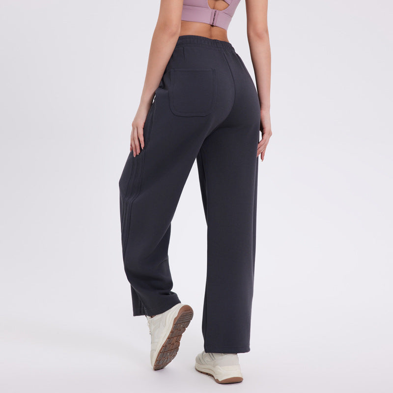 Women's Sports Fashion Casual Straight Pants - Norellé