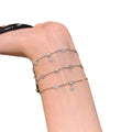 High-grade Four-leaf Clover Zircon Bracelet Fashion Gift Dignified Sense Of Design - Norellé