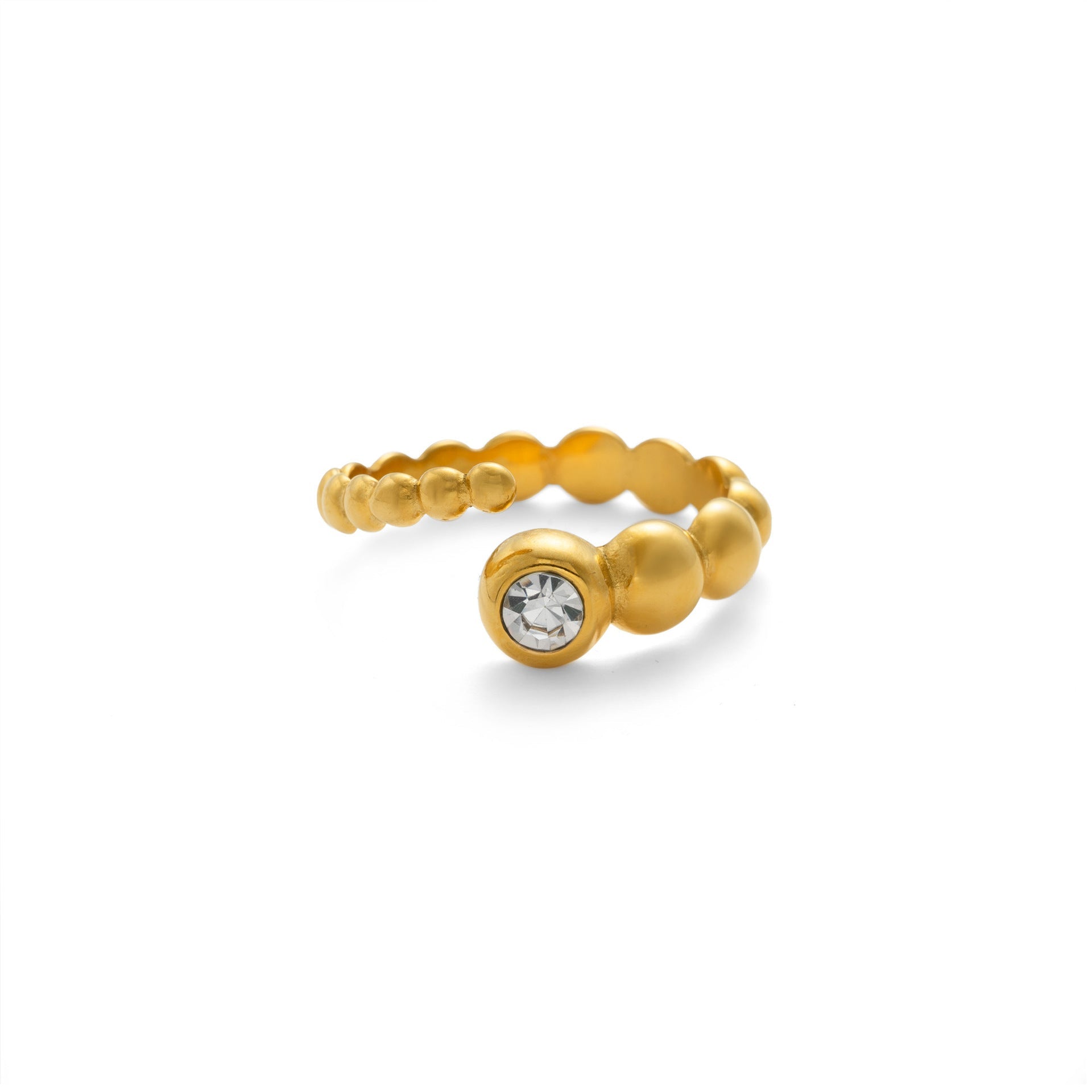 Stainless Steel Fashion Ring Advanced Sense - Norellé
