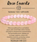 8mm Natural Stone Elastic Beaded Bracelet - Norellé