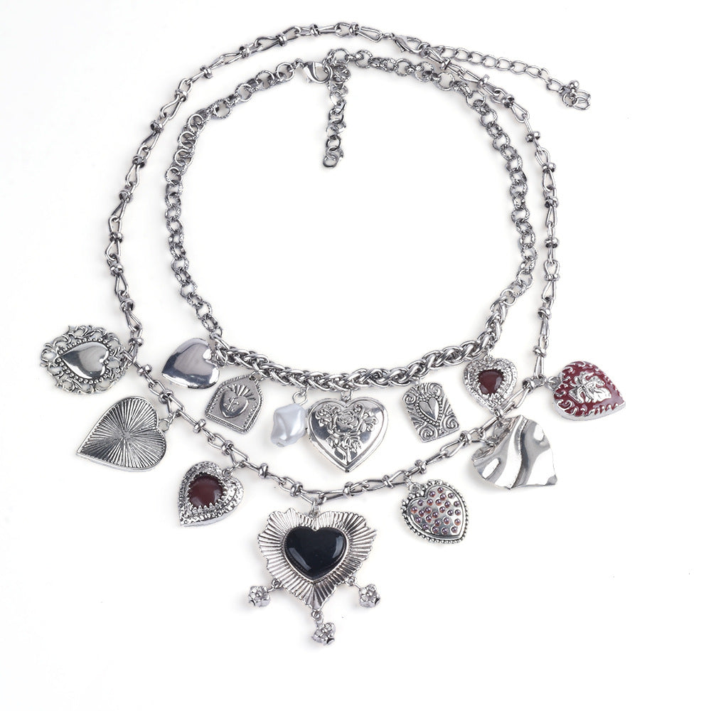 Women's Fashion New Multi-layer Love Pearl Necklace - Norellé