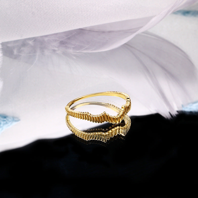 Versatility Personality Irregular Plain Ring - Norellé