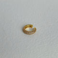 Retro Simple Full Rhinestone Zircon Ear Clip Earrings - Norellé