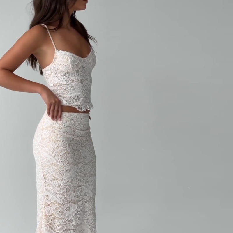 Lace Sling Skirt Suit Women