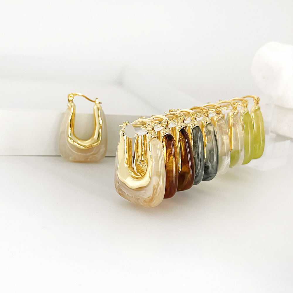 Summer Fashion New U-shaped Earrings For Women - Norellé