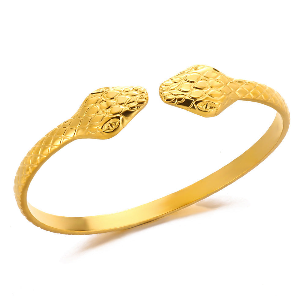 Egyptian Pharaoh Head Hook Bracelet - Norellé
