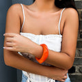 Exaggerated Design Polygon Translucent Bracelet - Norellé