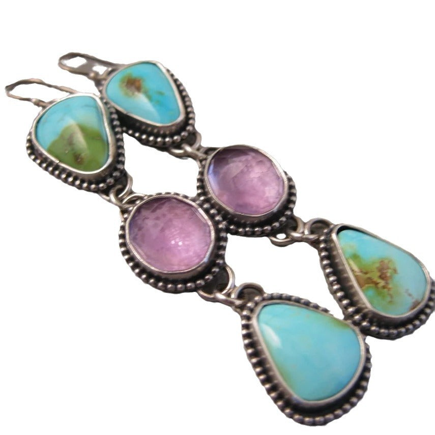 European And American Retro Exaggerated Simple Fashion Accessories Female Earrings - Norellé