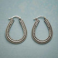European And American Retro Geometric Metal Hollow Earrings - Norellé