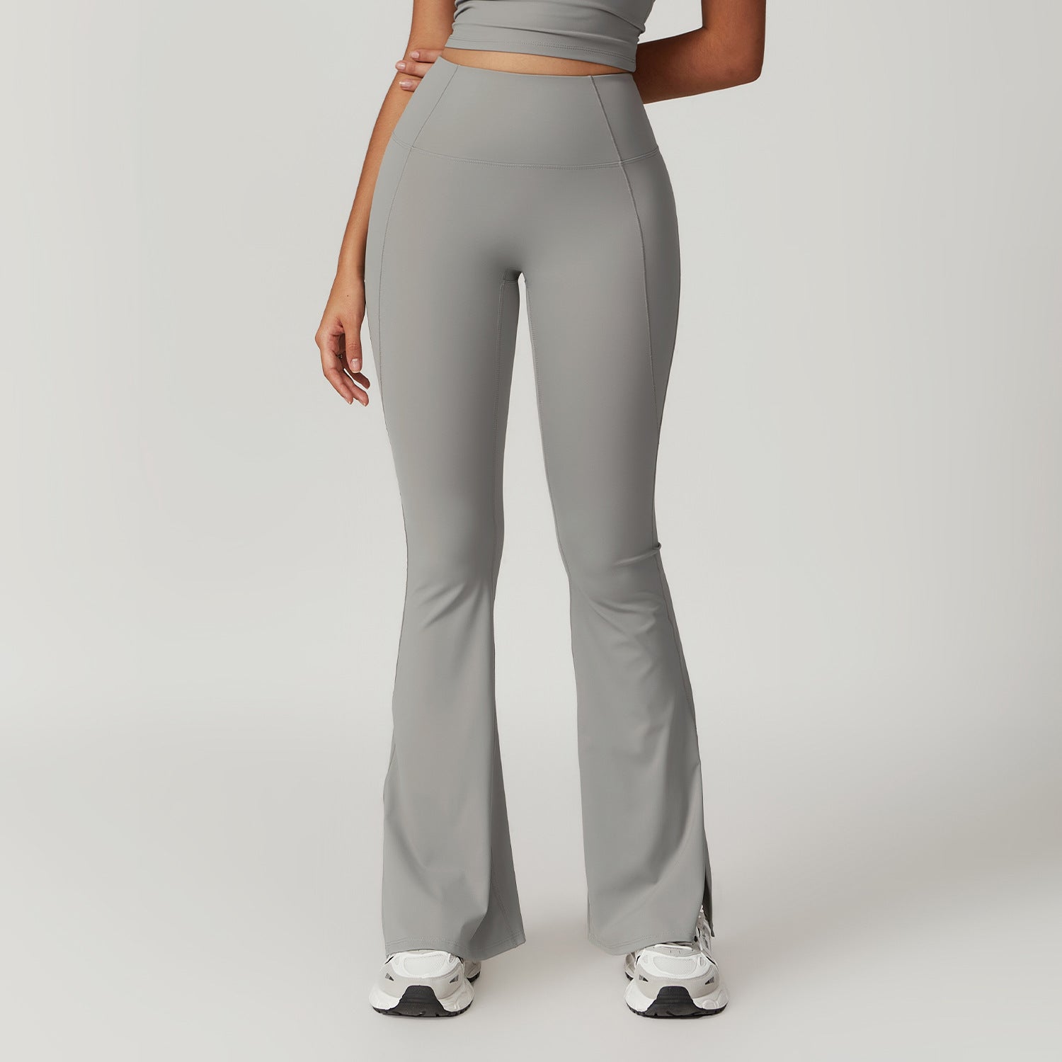 Outer Wear High Waist Wide Leg Hip Raise Yoga Pants - Norellé