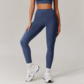 High Waist Bronzing Casual Yoga Pants Women's Running Quick-drying Nude Feel - Norellé