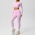 Double-sided Nylon Brushed Nude Feel Tight Exercise Yoga Clothes Suit - Norellé