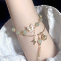 Women's Personalized Hetian Yudie Bracelet - Norellé