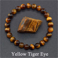 Rose Stone Agate Mixed Colorful Beads Bracelet - Norellé