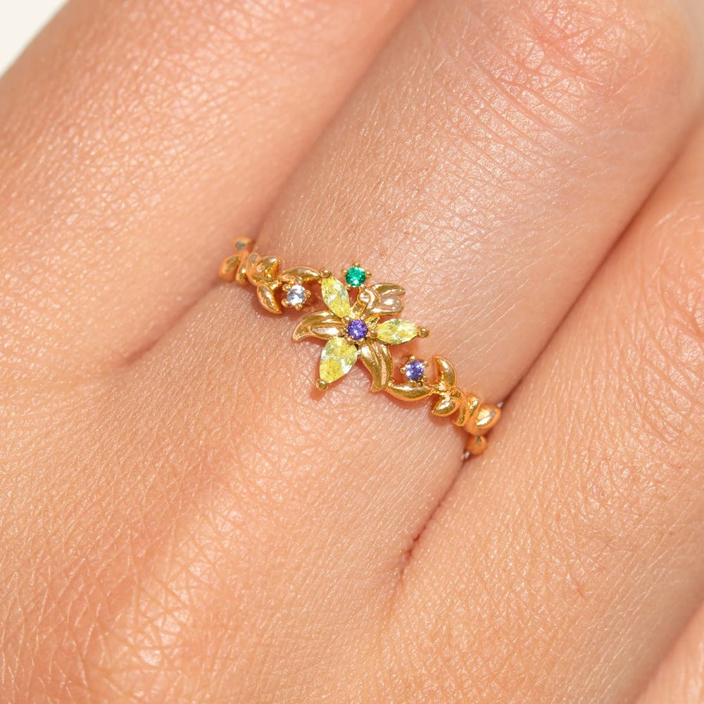Open Adjustable Princess Ring For Women - Norellé