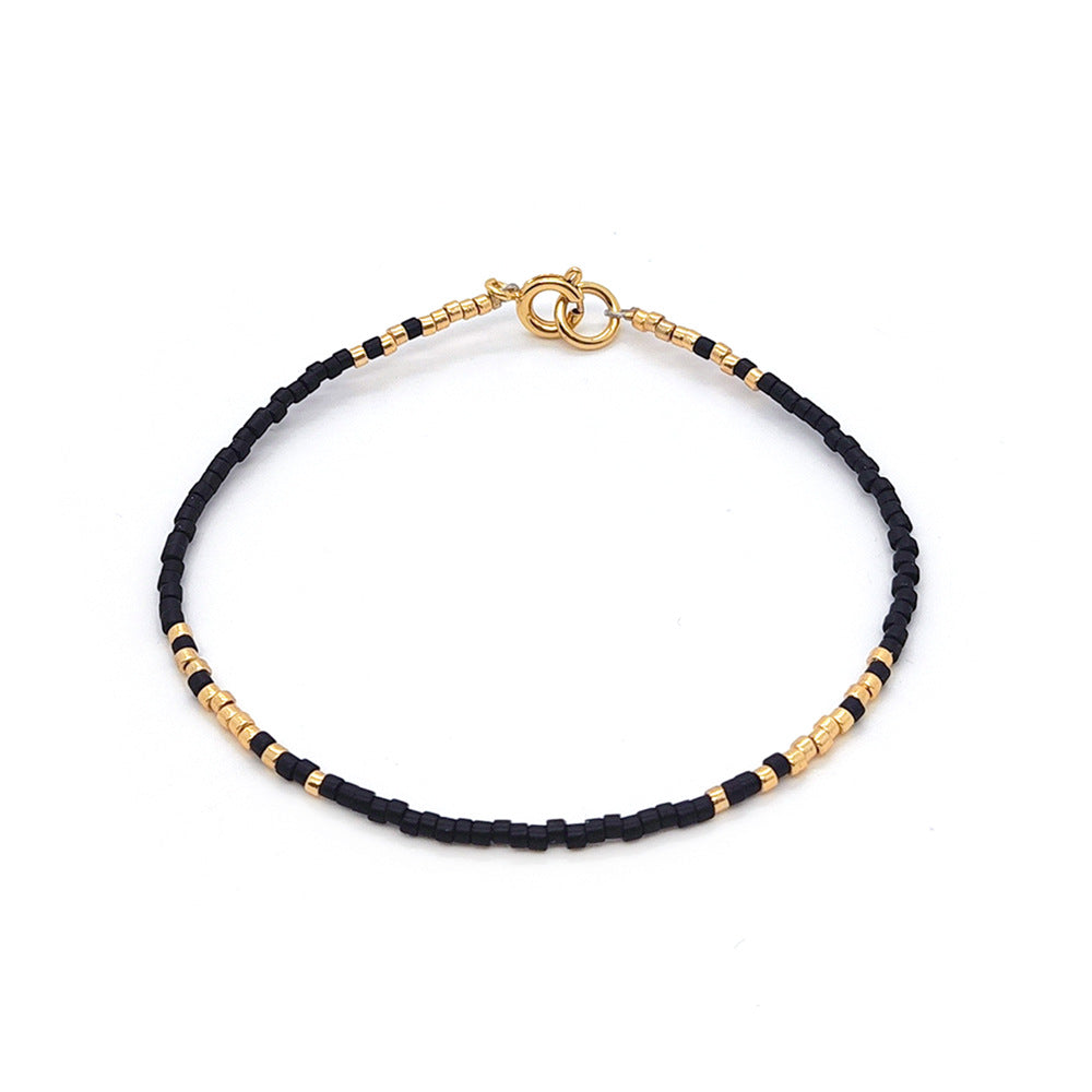Women's European And American Retro Fashion Bead Woven Handmade Bracelet - Norellé