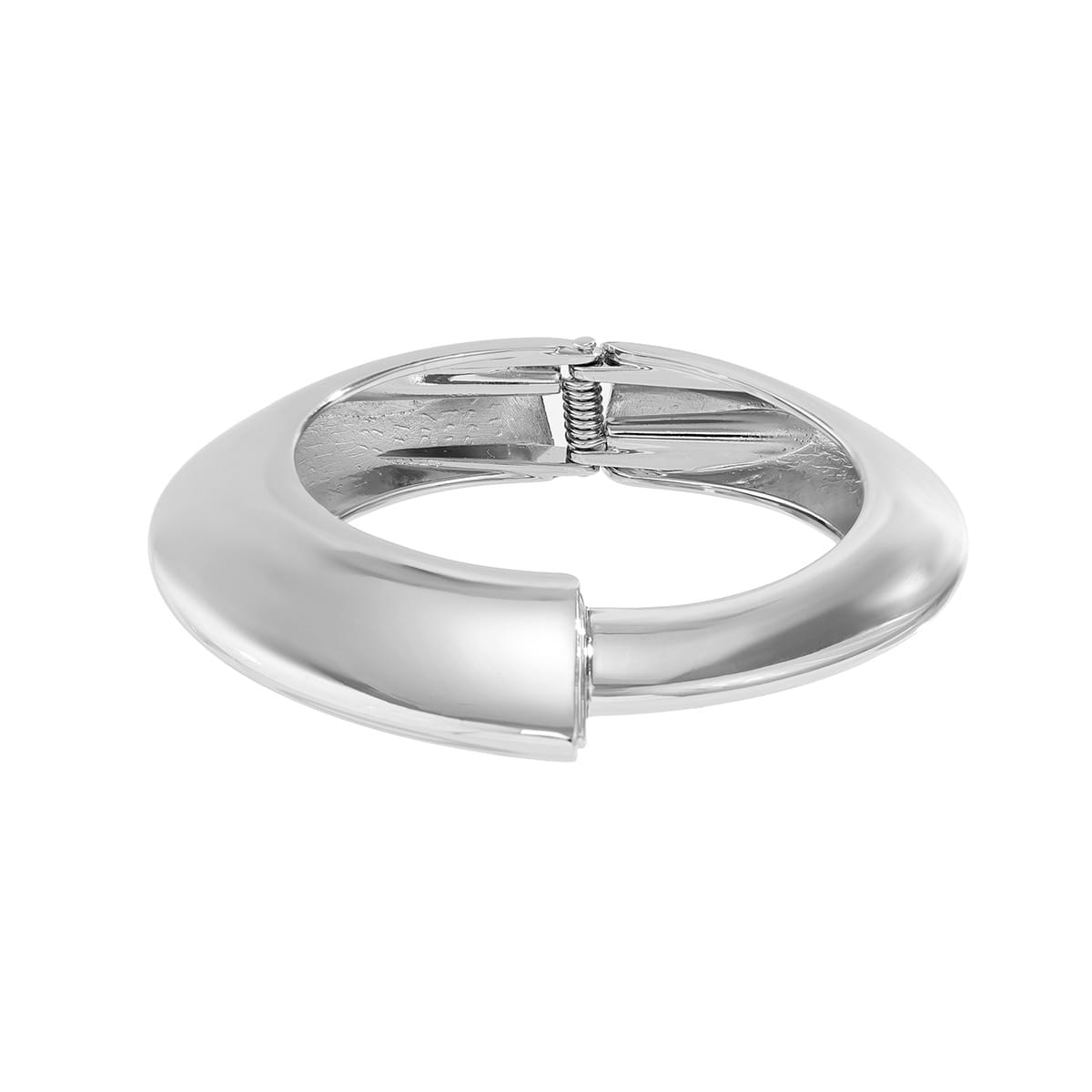 Exaggerated Glossy Square Notched Irregular Bracelet